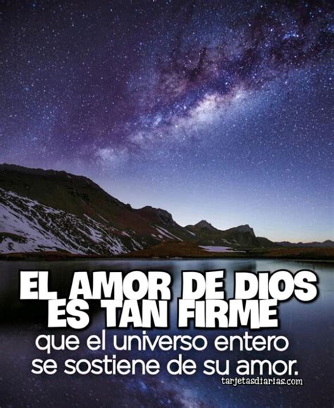 EL AMOR DE DIOS ES FIRME Tarjetas Diarias