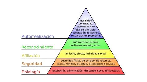 Jerarqu A De Necesidades De Maslow Pir Mide Necesidad Imagen Png