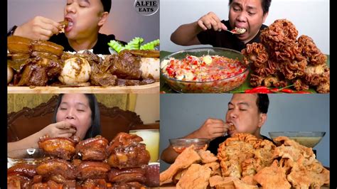 Filipino Mukbanger Satisfying Big Bites Youtube