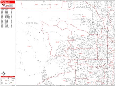 Arvada Co Zip Code Map Map