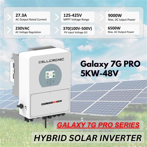 Galaxy G Pro Kw Dual Mppt Hybrid Inverter Cellcronic