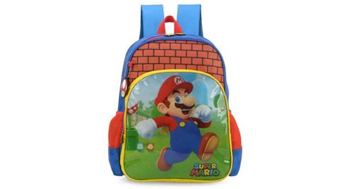 Mochila De Costas Super Mario Bros Original Luxcel Mochilas