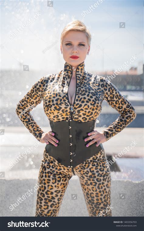 Lesbian Latex Catsuit