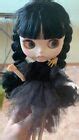 BJD 12 Blythe Doll Nude From Factory Jointed Body Custom Glossy Face Black Hair EBay