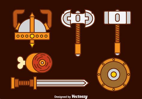 Barbarian Icons vector - Download Free Vector Art, Stock Graphics & Images