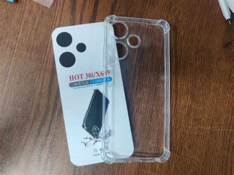 For Infinix Hot 30i Soft Clear Transparent Back Cover Daraz Bd