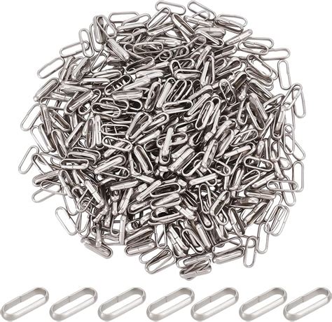 Amazon UNICRAFTALE About 500pcs Stainless Steel Linking Ring Quick