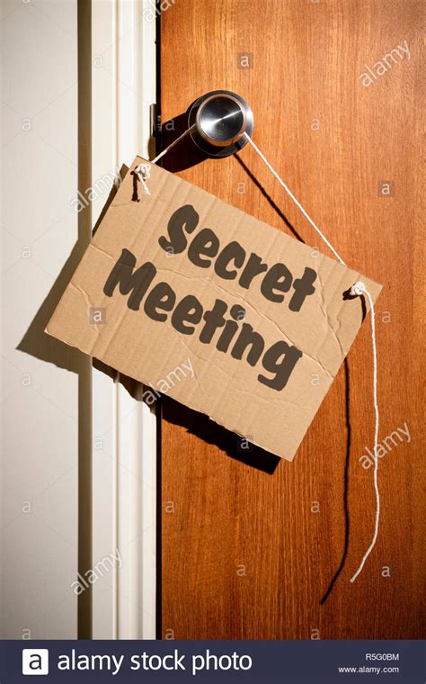 secret meeting stock  secret meeting stock images alamy