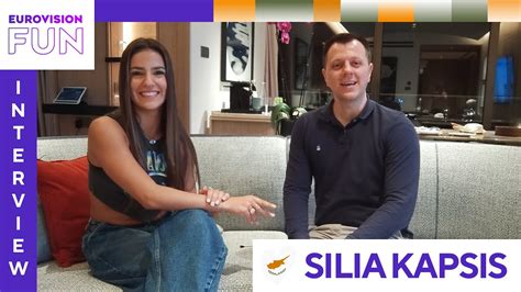 Q A With Silia Kapsis Cyprus 2024 INTERVIEW EurovisionFun YouTube