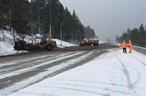 Scattered Snow Rain Showers Continue Monday In Norcal