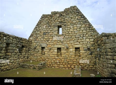 Los Restos De La Arquitectura Inca De Machu Picchu Patrimonio Mundial