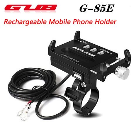 Gub G E Bicycle Aluminum Alloy Mobile Phone Holder With Usb