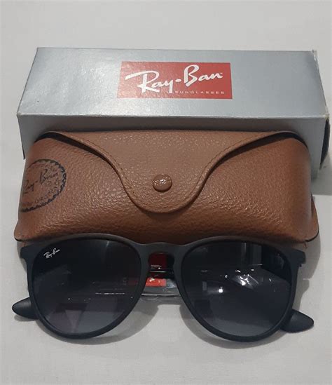 Óculos de Sol Rayban Modelo Erika Preto Novíssimo Lentes Degrade