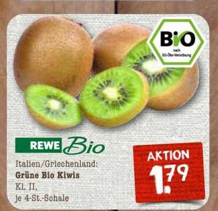 Rewe Bio Gr Ne Kiwis Angebot Bei Nahkauf Prospekte De