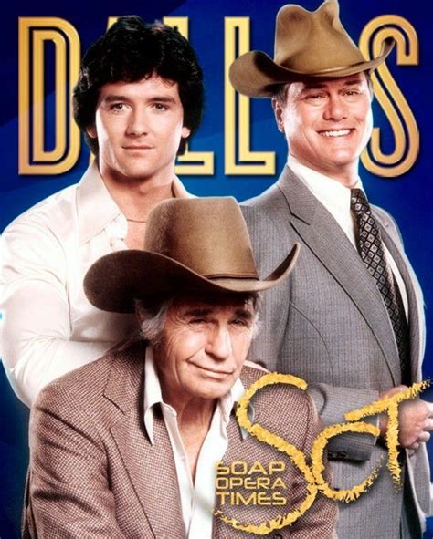 Larry Hagman As Jr Ewing Patrick Duffy As Bobby Ewing And Jim Davis