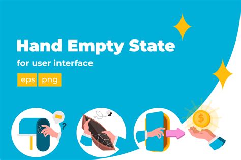 Premium Hand Empty State Illustration Pack From User Interface