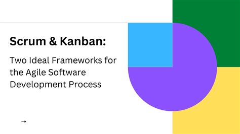 Scrum Kanban Frameworks For The Agile Software Development Process