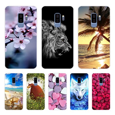 Case For Samsung Galaxy S9 Plus Silicone Case Cute Pattern Soft Tpu Case For Samsung Galaxy