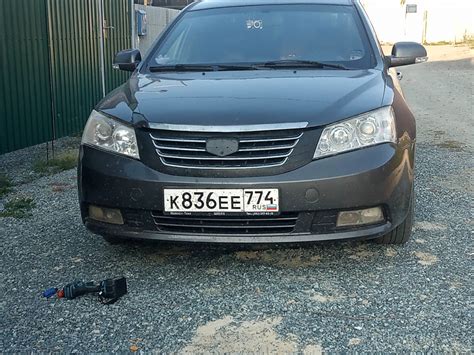 Замена передней оптики — Geely Emgrand EC7 FE-1, 1,8 л, 2013 года ...
