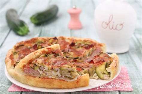 Torta Salata Zucchine E Prosciutto Facile