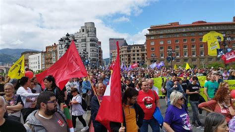 Los Sindicatos Toman Las Calles De Bilbao El Correo