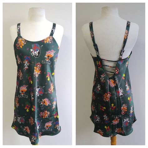 Vintage Lingerie 1980 S Vintage Satin Nightie Fores Gem