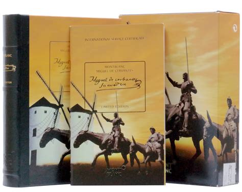 Montblanc Writers Edition 2005 Miguel De Cervantes Writing Set Penfabrik