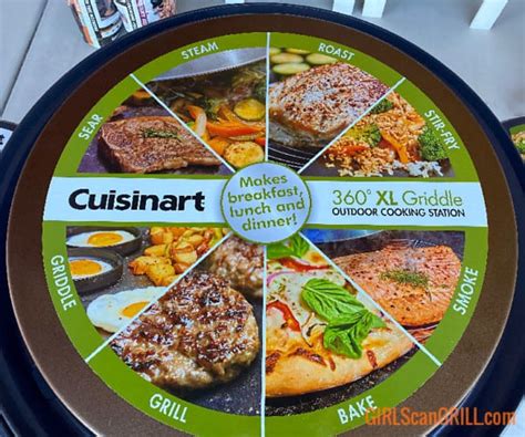 Cuisinart 360 Xl Griddle Review Girls Can Grill