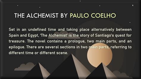 The Alchemist Audiobook Summary By Paulo Coelho Youtube