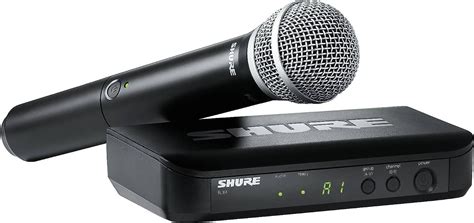 Shure Microfono Inal Mbrico De Mano Blx Pg Soporte Multimedia Per