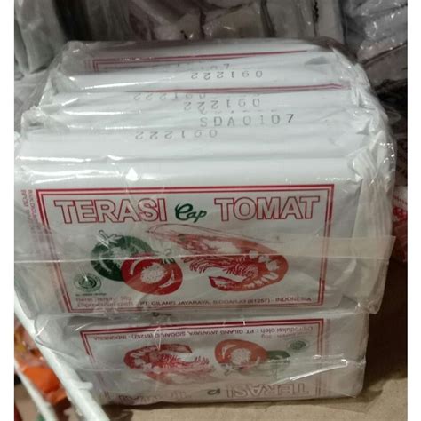 Jual Ready 10 Sachet Terasi Udang Cap Tomat Terenak Shopee Indonesia