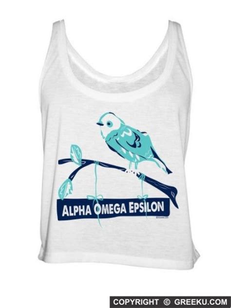 Alpha Omega Epsilon Store | Apparel & Merchandise | Alpha omega epsilon, Tops designs, Alpha