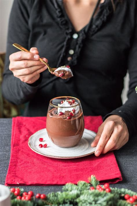 Schnelle Mousse au Chocolat aus 2 Zutaten Nachspeise Weihnachtsmenü