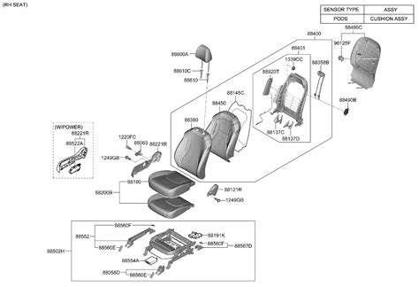 R Kt Genuine Kia Covering Assy Fr Bac