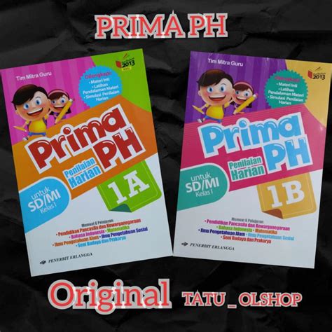 Jual Buku Prima Ph Sd Kelas Jilid A Kurikulum Revisi Original