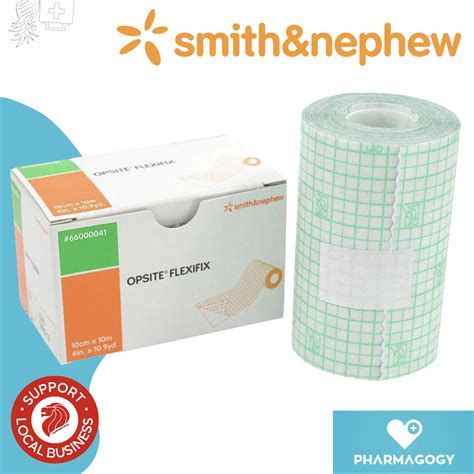 S N OPSITE FLEXIFIX 10cm X 10m 1 Roll Box Smith Nephew Dressing