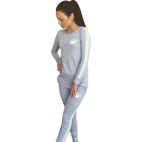 Tracksuit Hot Two Piece Set Women Cropped Sexy Womens Leisure Suit