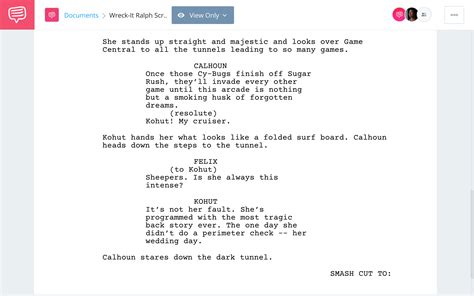 Wreck-It Ralph Script PDF Download — Plot, Quotes & Analysis