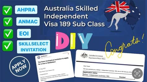 Step By Step PR Subclass 189 Visa Application To Australia