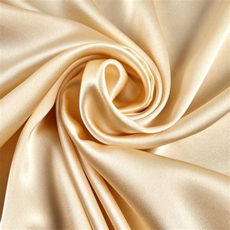 Charmeuse Champagne Silk Fabric Silk Satin Fabric Silk Etsy