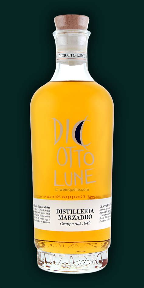 Marzadro Le Diciotto Lune Grappa Stravecchia 0 7 Liter 31 95