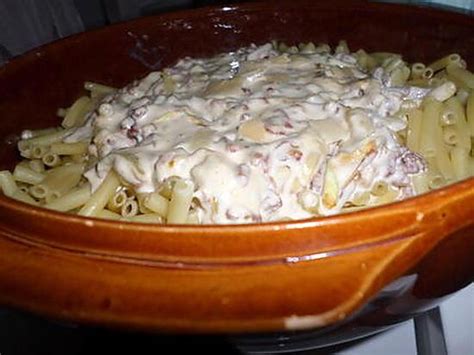 Recette de Macaronis à la carbonara au mascarpone