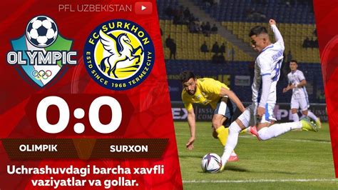 Coca Cola Superliga Tur Olimpik Surxon Youtube