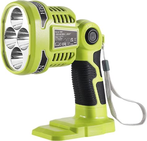 For Ryobi Cordless Led Work Light Waxpar W Lm Jobsite Light