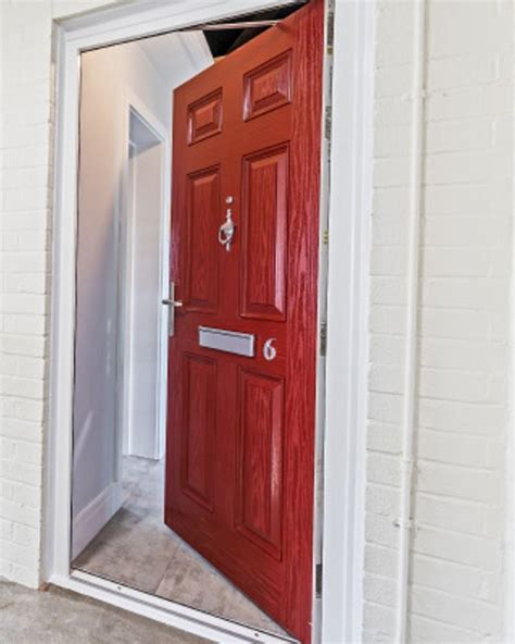 Premium Composite Fire Doors FD30 Fire Rated Doors For Homes And