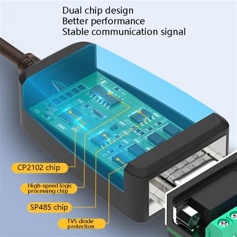 Dtech Dt Usb To Rs Rs Conversion Cable Ft Chip Length