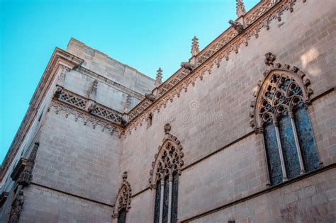 Concept Photo Of The Basilica Of Saints Justus And Pastor Barcelona