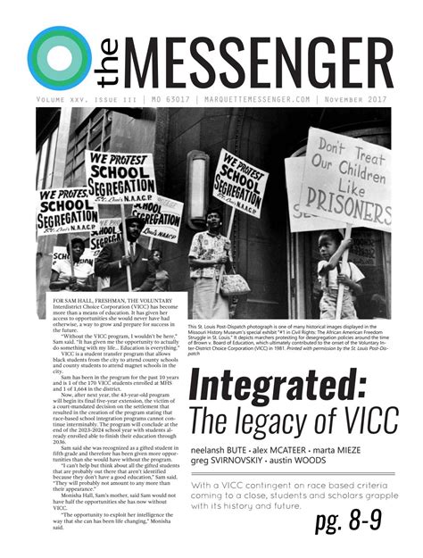 Messenger Issue 3 17 18 By Marquette Messenger Issuu