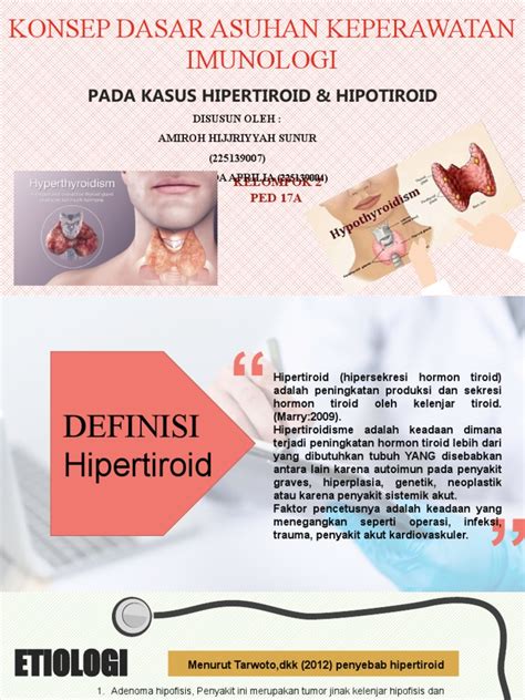 Kelompok 2 Endokrin Hipertiroid Dan Hipotiroid Pdf