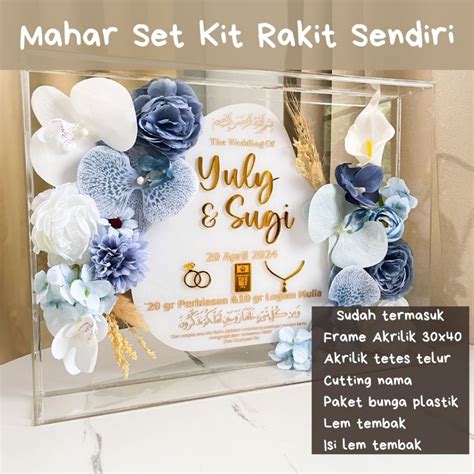 Jual PIGURA 30X40 MAHARIKU PAKET KIT MAHAR AMINA MAHAR MURAH FULL